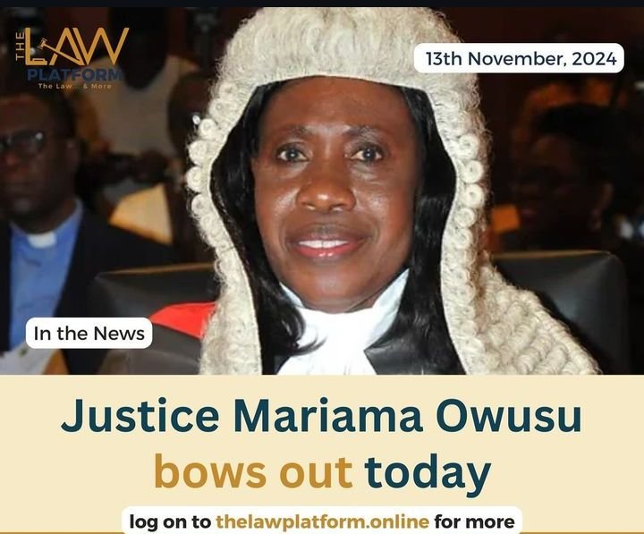 Justice Mariama Owusu Retires After an Illustrious 34-Year Judicial Career