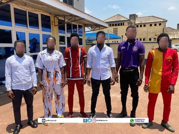 Ghana Police Service Arrest 487 QNET Sceme Members For Fraudulent Activities