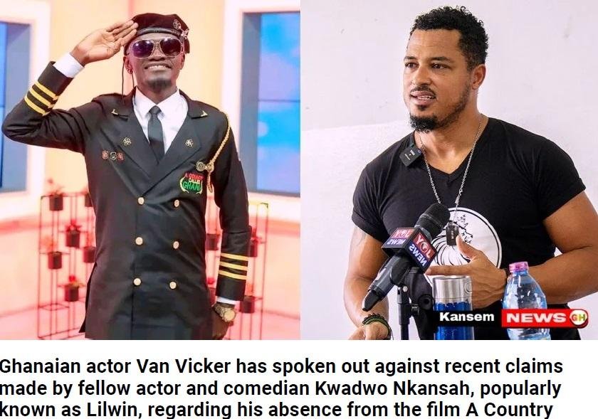 Ghanaian Actor Van Vicker warns Kwadwo Nkansah to Stop Deceiving the Public That He Can Pay Him